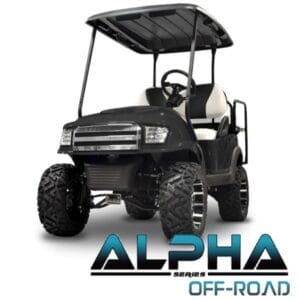 Club Car Precedent ALPHA Off-Road Front Cowl Kit in Black (Years 2004-Up) - Image 1