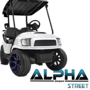 Club Car Precedent ALPHA Street Front Cowl Kit in White (Years 2004-Up) - Image 1