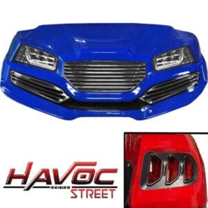 Yamaha G29/Drive HAVOC Street Body Kit in Blue (Years 2007-2016) - Image 1