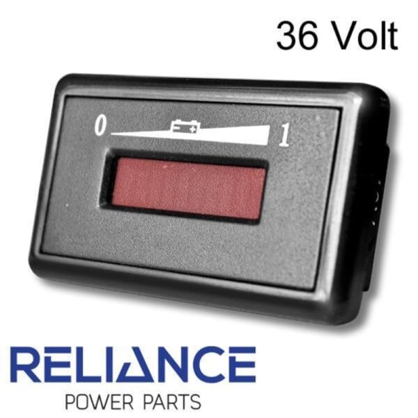 Reliance 36-Volt Digital Charge Golf Cart Meter Universal Fit Reliance 36-Volt Digital Charge Golf Cart Meter Universal Fit