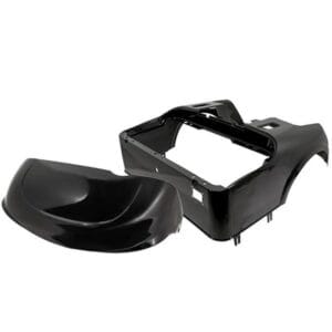 EZGO RXV OEM Black Front & Rear Body Kit (Years 2016-Up) - Image 1
