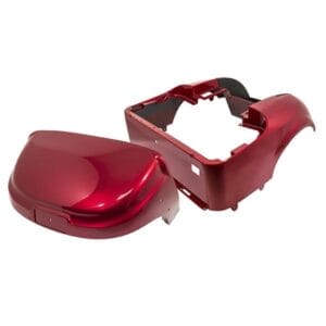 EZGO TXT/T48 OEM Metallic Inferno Red Front & Rear Body Kit (Years 2014-Up) - Image 1