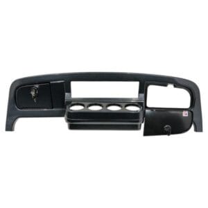 2014-Up EZGO TXT-T48 - Carbon-Fiber Dash Cover with Locking Doors - Image 1