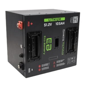 EZGO Freedom RXV Eco Lithium 48v 105Ah Battery Bundle - Thru Hole - Image 4