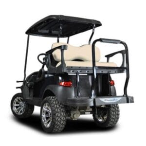 Club Car Precedent Madjax Genesis 250 Rear Seat with Deluxe Buff Seat Cushions (Years 2004-Up) - Image 1