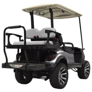 Yamaha G29/Drive Madjax Genesis 250 Rear Seat with Standard Grey Seat Cushions (Years 2007-2016) - Image 1