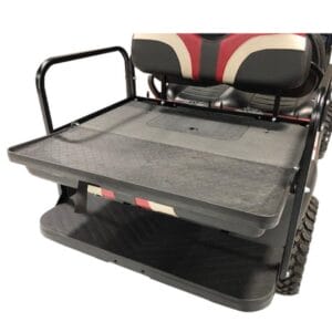 GTW MACH3 Rear Flip Seat for EZGO RXV - Sandstone - Image 2