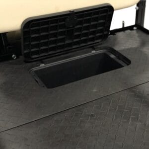 2008-Up EZGO RXV - GTW Mach3 Black Rear Flip Seat - Image 3