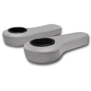 Gray Armrest for GTW Mach Series & Madjax Genesis 150 Rear Flip Seats - Image 1
