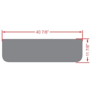 Xtreme Floor Mats for GTW Mach1 & Mach2 / Madjax Genesis 150 / RHOX Rear Seat Kits - Black/Red - Image 3