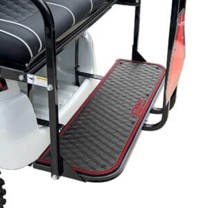 Xtreme Floor Mats for GTW Mach1 & Mach2 / Madjax Genesis 150 / RHOX Rear Seat Kits - Black/Red - Image 5