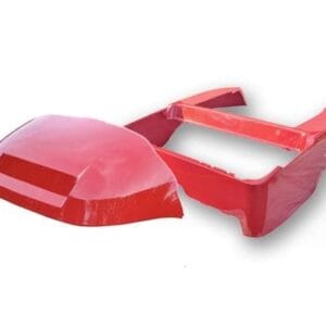 MadJax Red OEM Club Car Precedent Rear Body and Front Cowl (Years 2004-Up) - Image 1