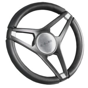 2004-Up Club Car Precedent-Onward-Tempo - Gussi Molino Black Steering Wheel - Image 1