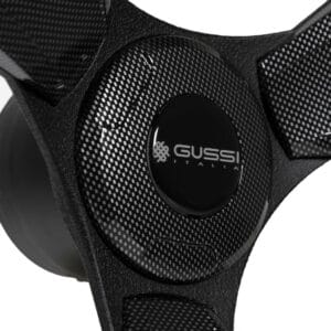 Gussi Italia Model 13 Black/Carbon Fiber  Steering Wheel For EZGO - Image 4