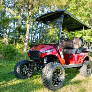 RedDot - EZGO TXT Tinted 1/4" Folding Windshield for Storm Body Kits with 3/4” Struts (Years 1994.5-Up) - Image 4