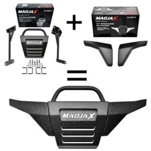 MadJax Plate Wing Style Brush Guard for 2014-Up EZGO TXT - Image 7