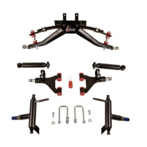 GTW Yamaha Drive/Drive2 4” Double A-Arm Front Lift Kit - Image 1