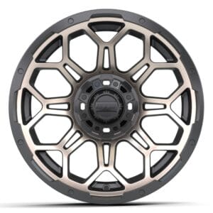 14" GTW® Bravo Matte Bronze Wheel - Image 2