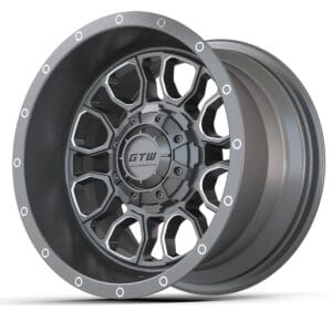 12” GTW Volt Gunmetal Wheel - Image 3
