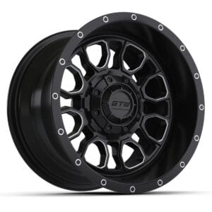 14” GTW Volt Black & Machined Wheel - Image 1