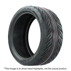 225/40-R14 GTW® Fusion GTR Steel Belted Street Tire - Image 7