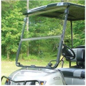 2003-07 Yamaha G22 - Red Dot Clear Impact-Resistant Folding Windshield - Image 1