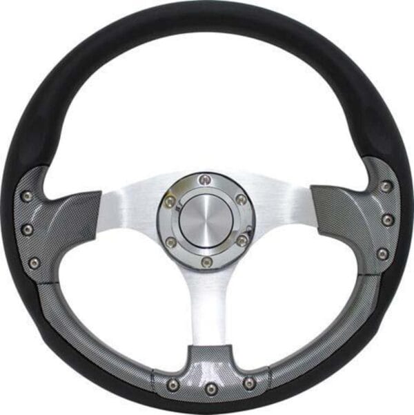 Yamaha Pursuit 14in Carbon-Fiber Steering Wheel Yamaha Pursuit 14in Carbon-Fiber Steering Wheel