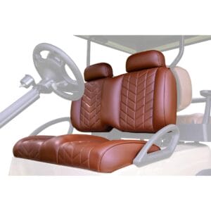 ​MadJax Aviator Yamaha Drive/Drive2 & ICON Coffee Front Seat Cushions - Image 2