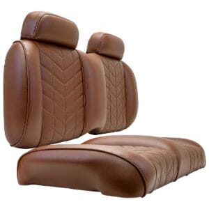 ​MadJax Aviator Yamaha Drive/Drive2 & ICON Coffee Front Seat Cushions - Image 4