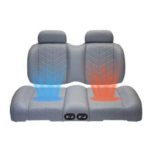 MadJax Aviator Yamaha Drive/Drive2 & ICON Graphite Front Seat Cushions with Thremaflex - Image 6