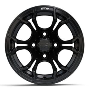 12″ GTW® Spyder Matte Black Wheel - Image 3