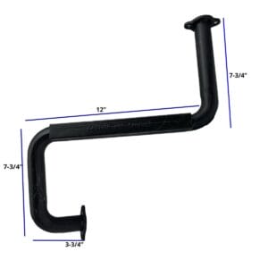 EZGO RXV Muffler Exhaust Pipe (Years 2008-Up) - Image 4