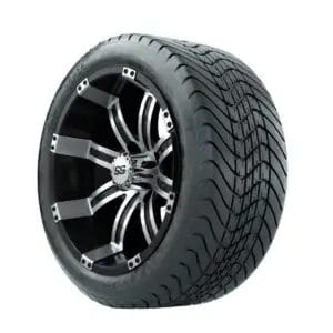 14” GTW Tempest Machined/Black Wheels with Mamba Street Tires – Set of 4 - Image 3