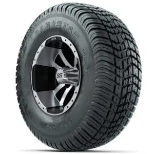 Set of (4) 10 in GTW Storm Trooper Wheels with 205/65-10 Kenda Load Star Street Tires - Image 3