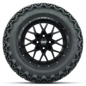 Set of (4) 14 in GTW Vortex Wheels with 23x10-14 GTW Predator All-Terrain Tires - Image 3