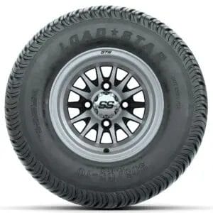 Set of (4) 10 in GTW Medusa Wheels with 205/65-10 Kenda Load Star Tires - Image 3