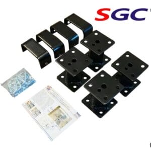 SGC Lift Kit – 4″ Block Lift Kit for EZGO Marathon (1975-1993) Electric - Image 2