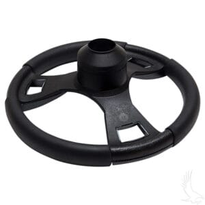 E-Z-GO Fontana Carbon Fiber Steering Wheel Kit with Hub - Image 3