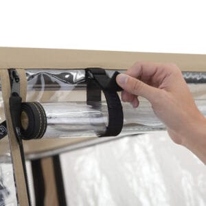 Enclosure, Deluxe 6 Passenger, Sand, Fits Up to 126" Top - Image 4