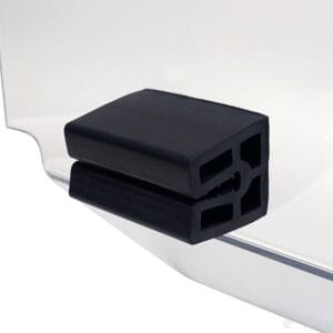 Windshield, Clear 2 Piece, E-Z-Go Express Cowl w/ Standard Top & 3/4" Strut - Image 3
