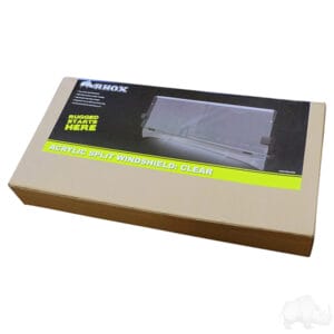 Windshield, Clear 2 Piece, Yamaha Drive2 - Image 5