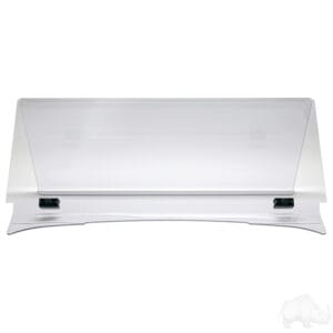 Windshield, 1/4" Impact Modified Clear 2 Piece, E-Z-Go TXT 95-13, Medalist - Image 2
