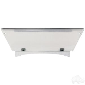Windshield, 1/4" Impact Modified Clear 2 Piece, Yamaha Drive - Image 4