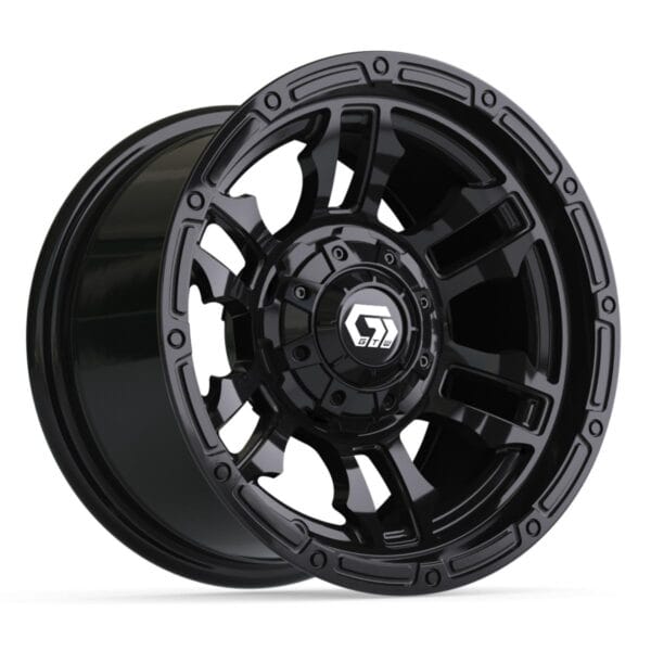 12″ GTW® Shogun Gloss Black Wheel – Golf Cart Rims 12″ GTW® Shogun Gloss Black Wheel – Golf Cart Rims