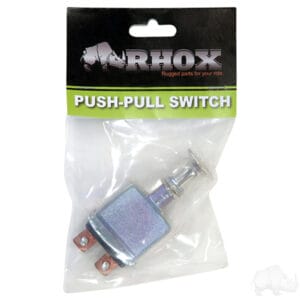 Push/Pull Headlight Switch, Heavy Duty, 12V 75A - Image 5
