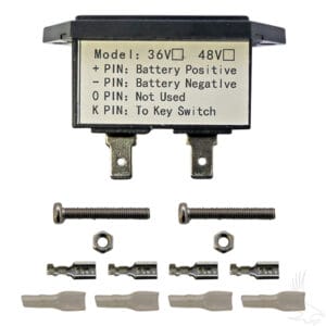 Charge Golf Cart Meter, 48V with Tabs – Easy-Mount Battery Gauge - Image 4
