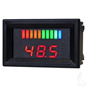 48 Volt Digital Voltage Display Charge Golf Cart Meter