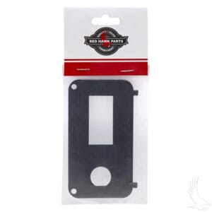 Console Plate, Key Switch w/ State of Charge Meter, E-Z-Go TXT/Medalist - Image 2