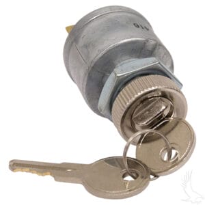 Key Switch, 4 Terminal, E-Z-Go 68+ w/ Factory Lights - Image 3