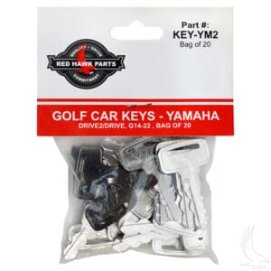 Key, BAG OF 20, Yamaha Drive2, Drive, G14-G22 - Image 3